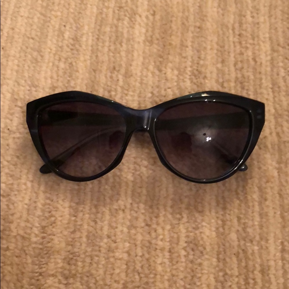 YSL Navy acetate sunglasses